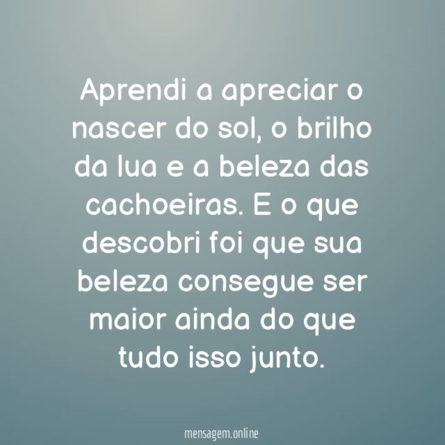 Belezas da natureza