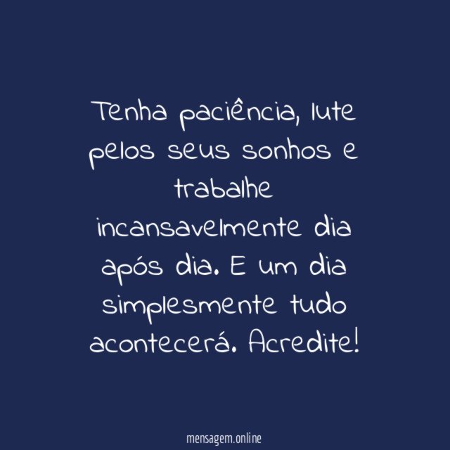 Tudo acontece