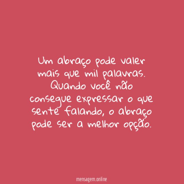 Mais que palavras