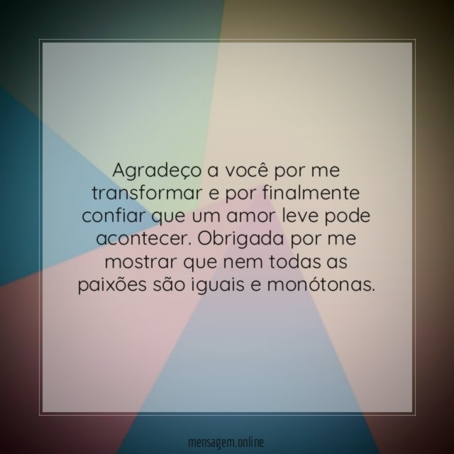 Agradecimento