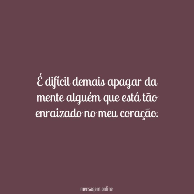 Coração x mente