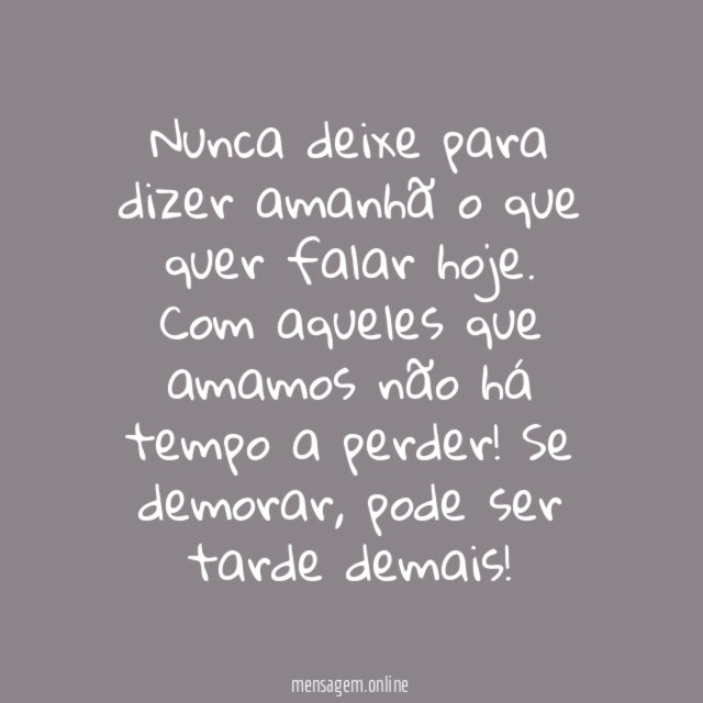 Faça agora!