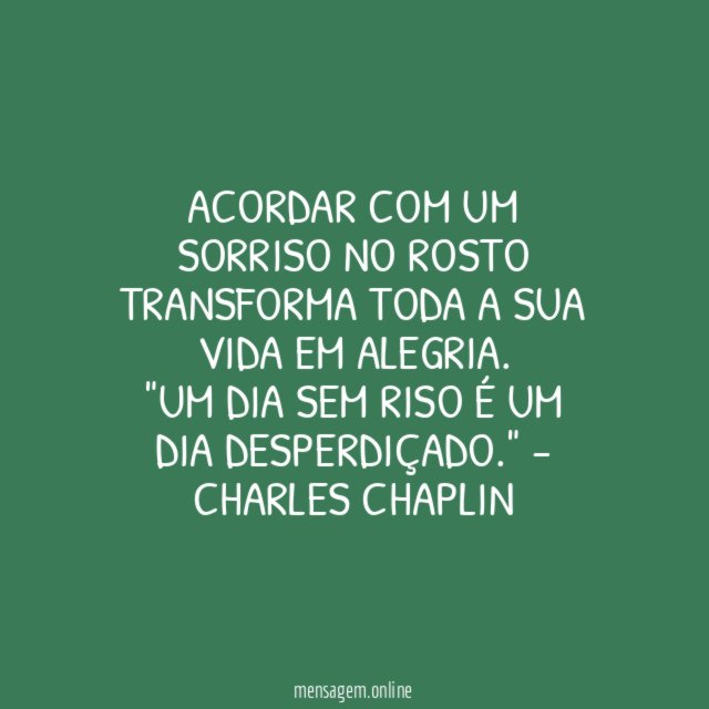 Sorrir é o melhor remédio