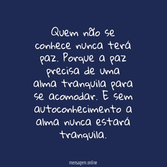 Autoconhecimento