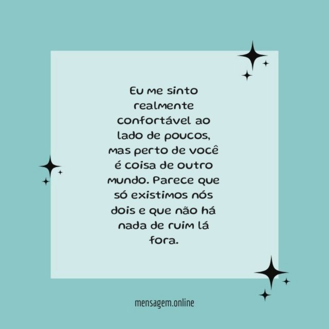 São poucos