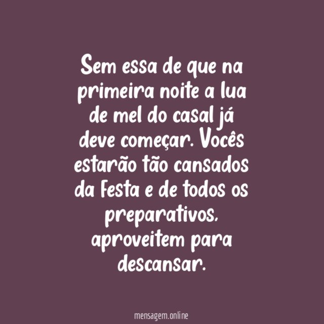 A primeira noite