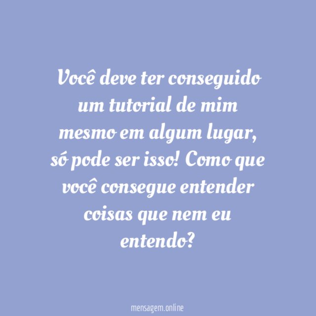 Manual de instruções