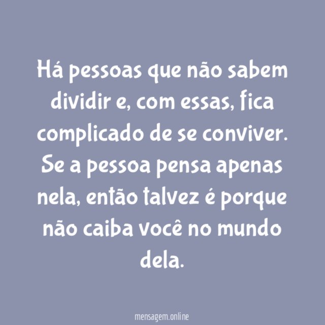 2. Egoísmo