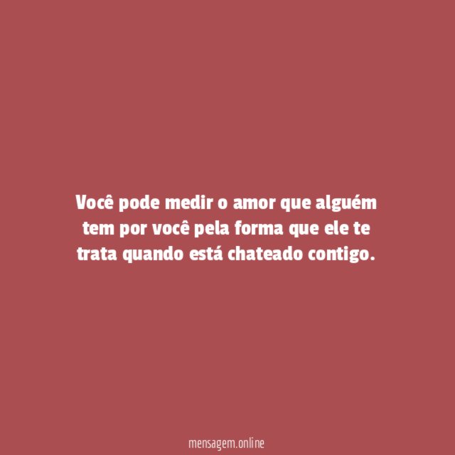 Medida do amor
