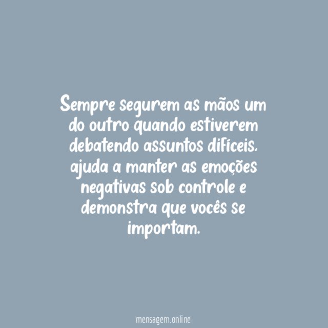 Mãos dadas
