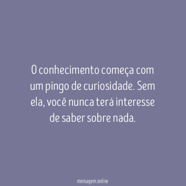 Curiosidade