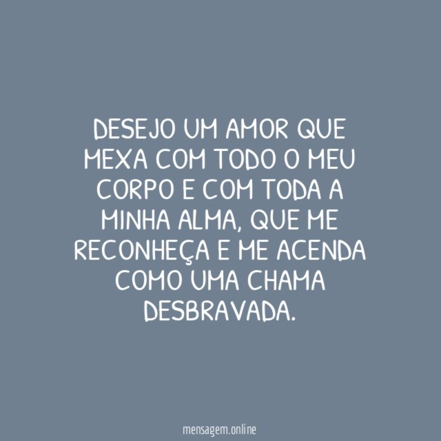 Desejo de amor