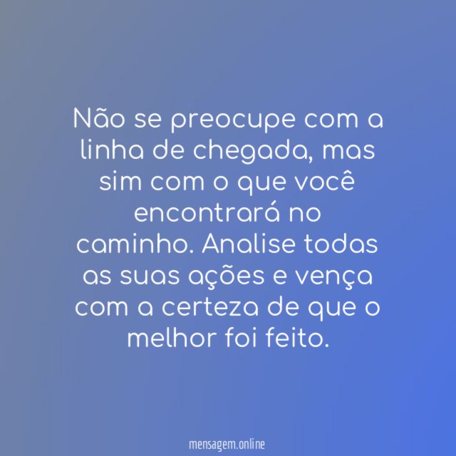 Linha de chegada