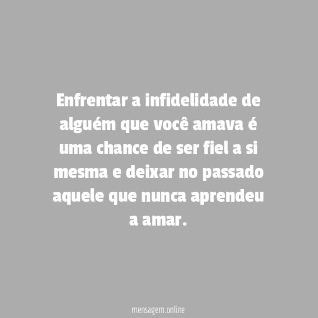 Quem não sabe amar