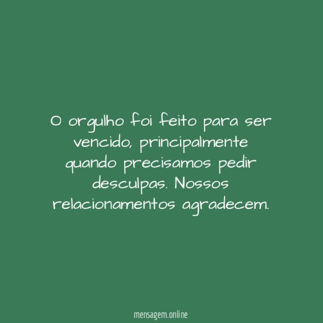 Existência do orgulho