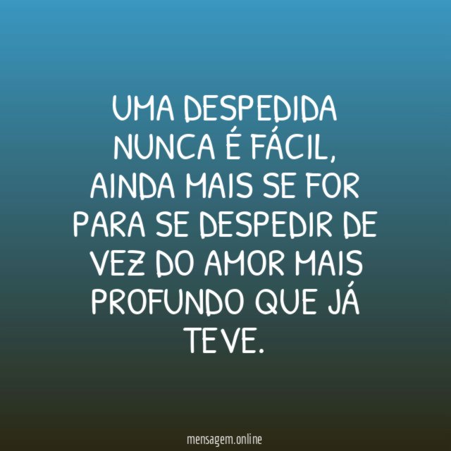 Despedida