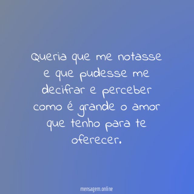 Olhe para cá