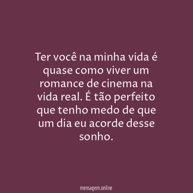 Na telinha e na vida