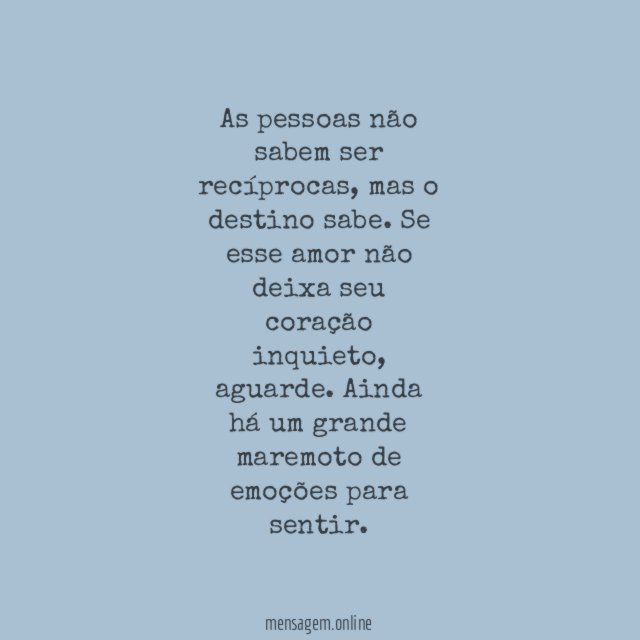 Maremoto de emoções