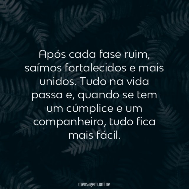 Saímos fortalecidos