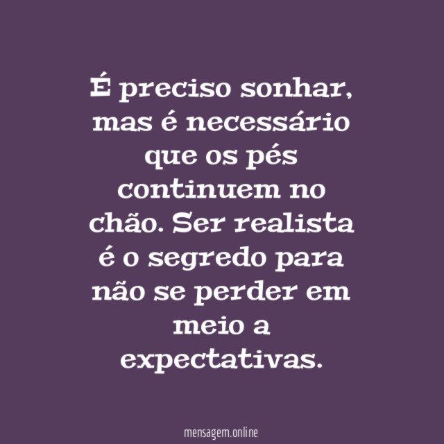 Sonho na realidade