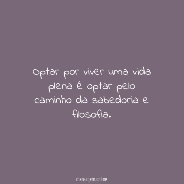 Caminho da sabedoria
