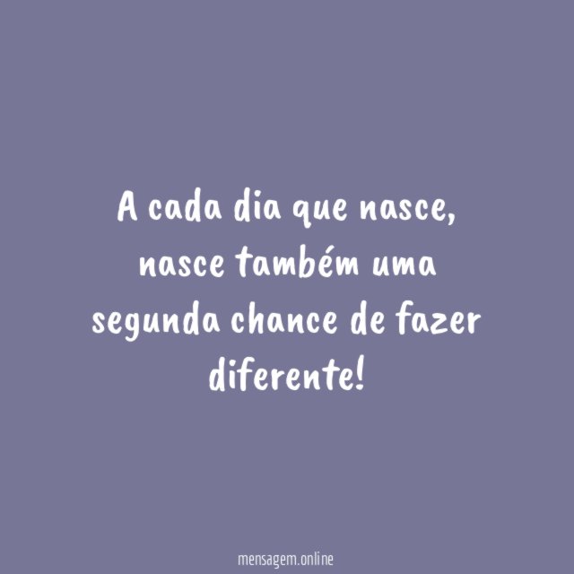 Façamos diferente!