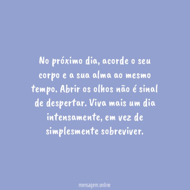 Acorde sua alma