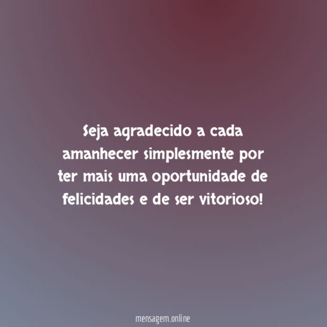 Agradecimento