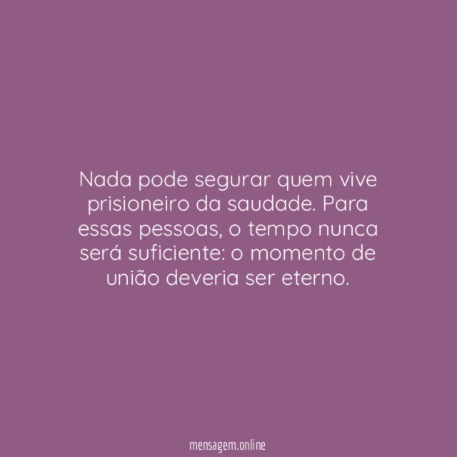 Deveria ser eterno
