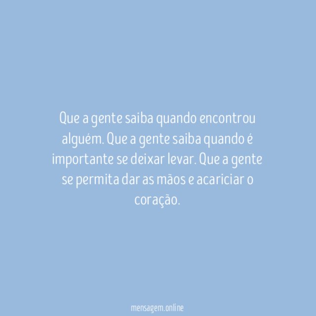 Mãos dadas