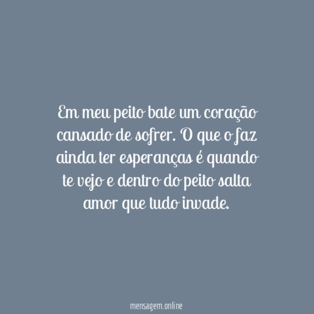 Em meu peito