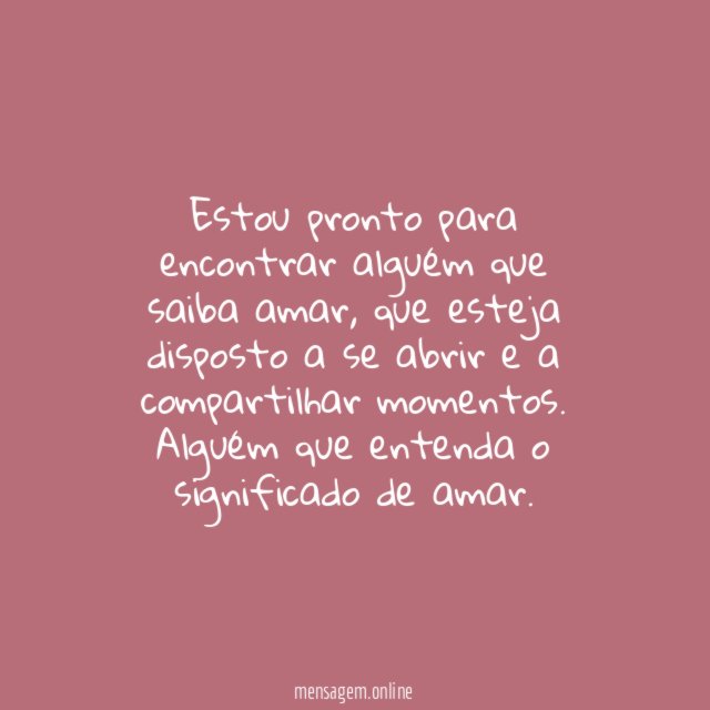 Encontrar alguém