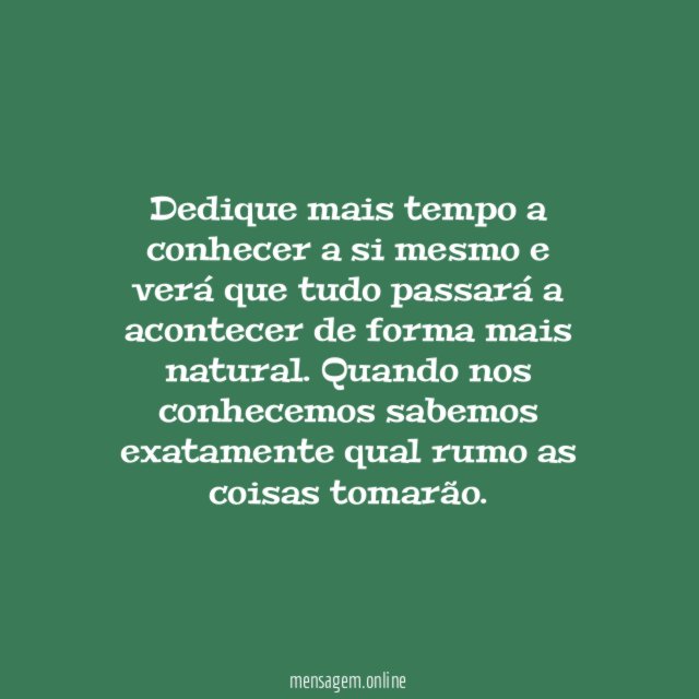 A si mesmo