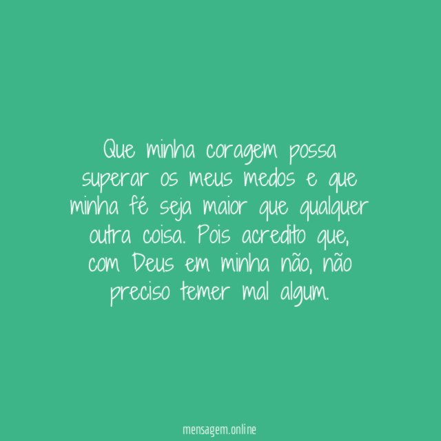 Deus em minha vida