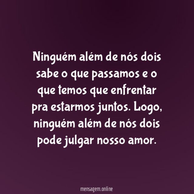 Quem além de nós