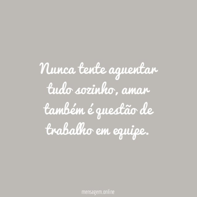 Trabalho em equipe