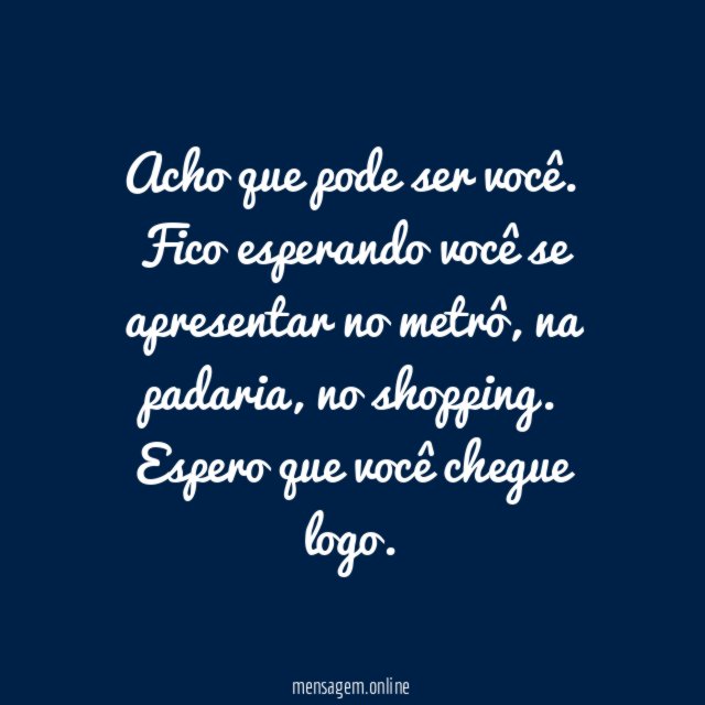 Cada rosto que vejo