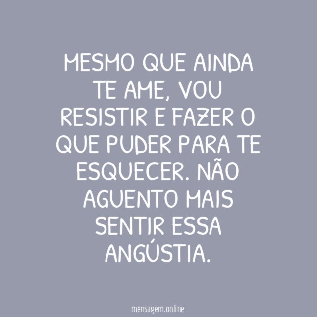 Vou resistir
