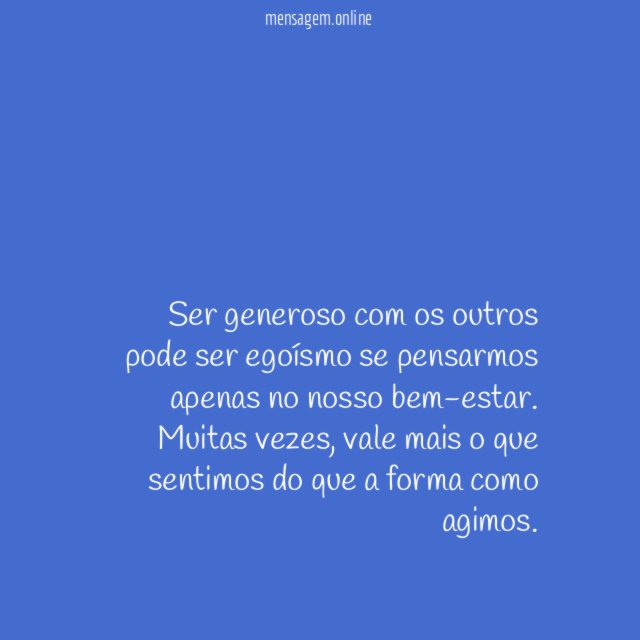 Generosidade
