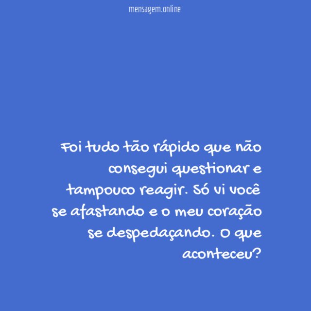 Sem reação