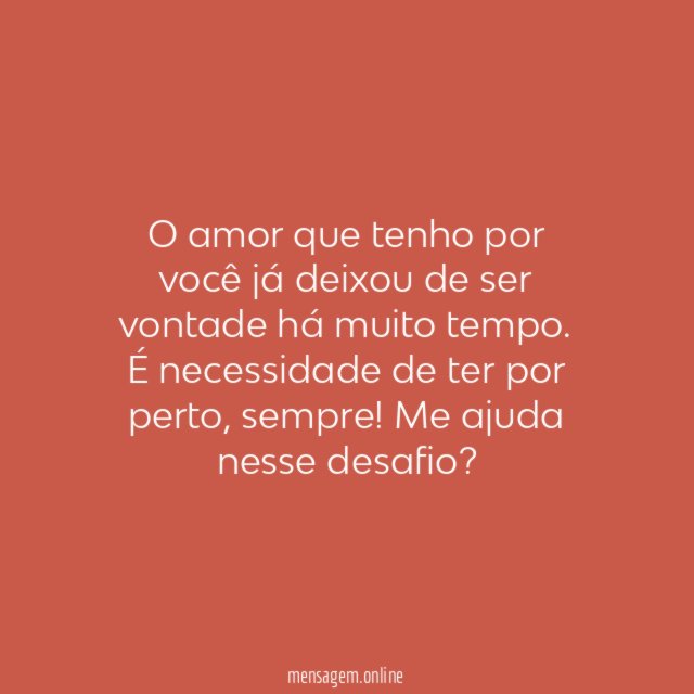 Necessidade
