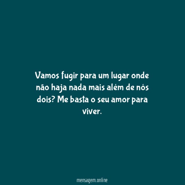 Ninguém ao redor
