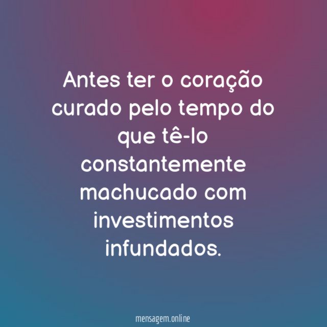 Cura pelo tempo