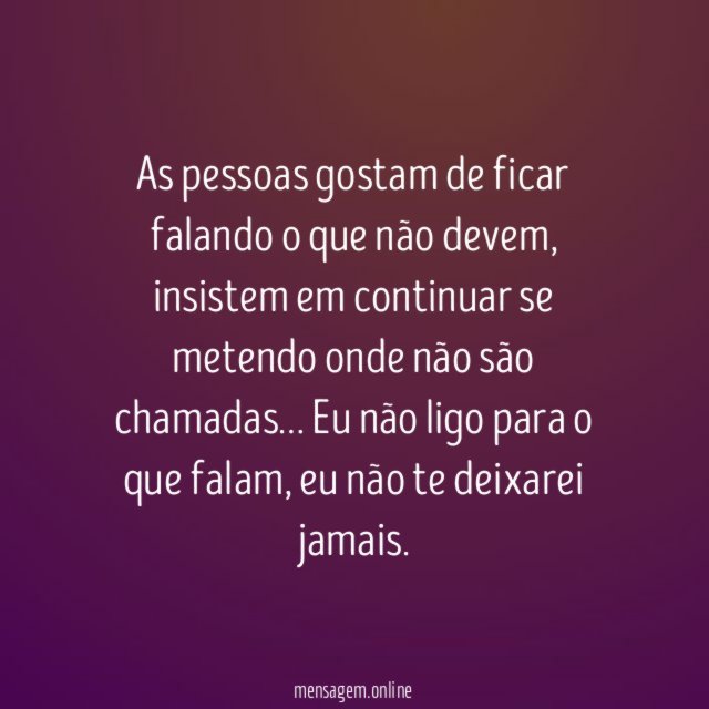 Não te deixarei