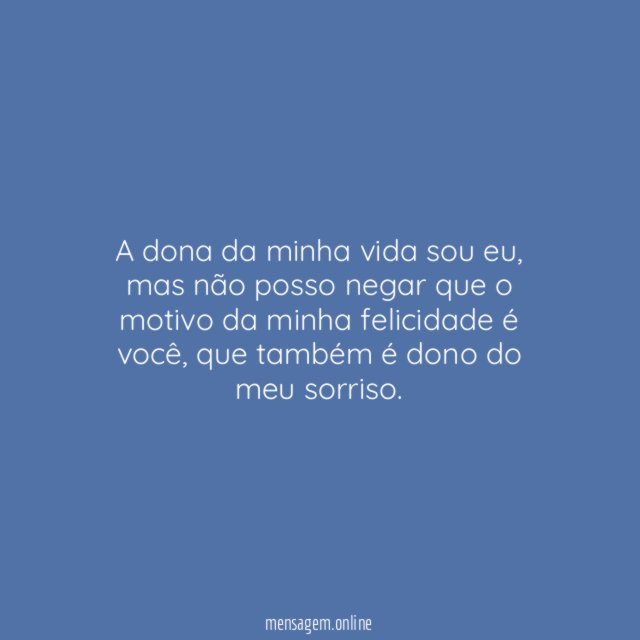 Meu sorriso é seu