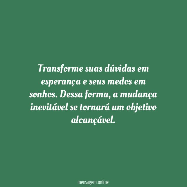 Objetivo alcançável