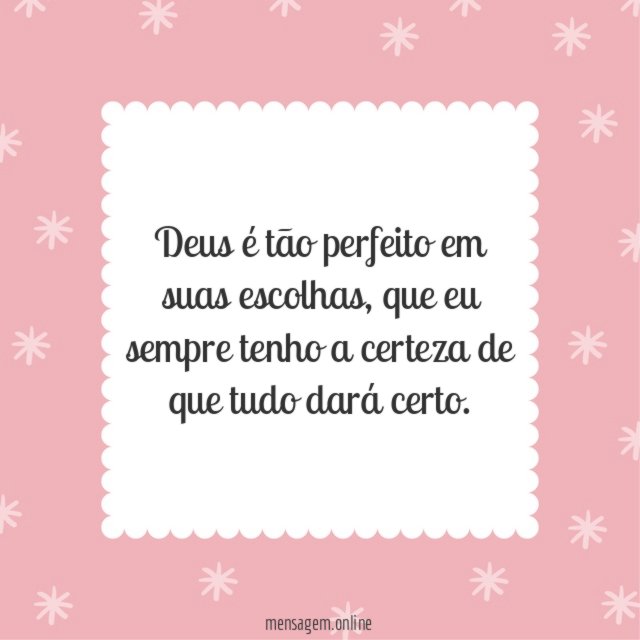 Escolhas de Deus
