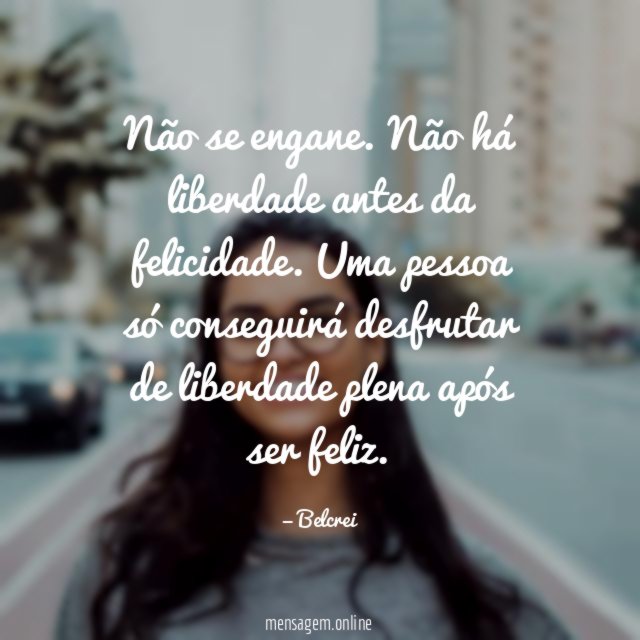 Não se engane