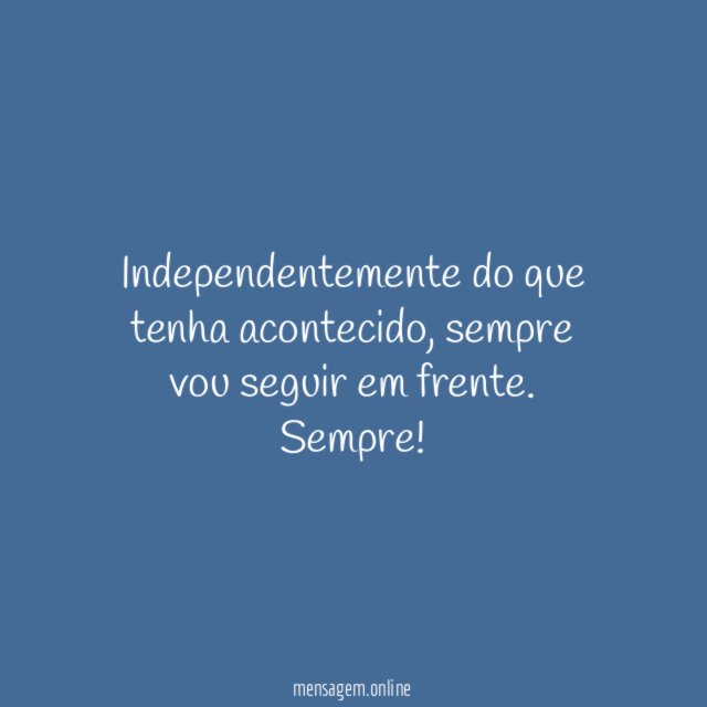 Para frente